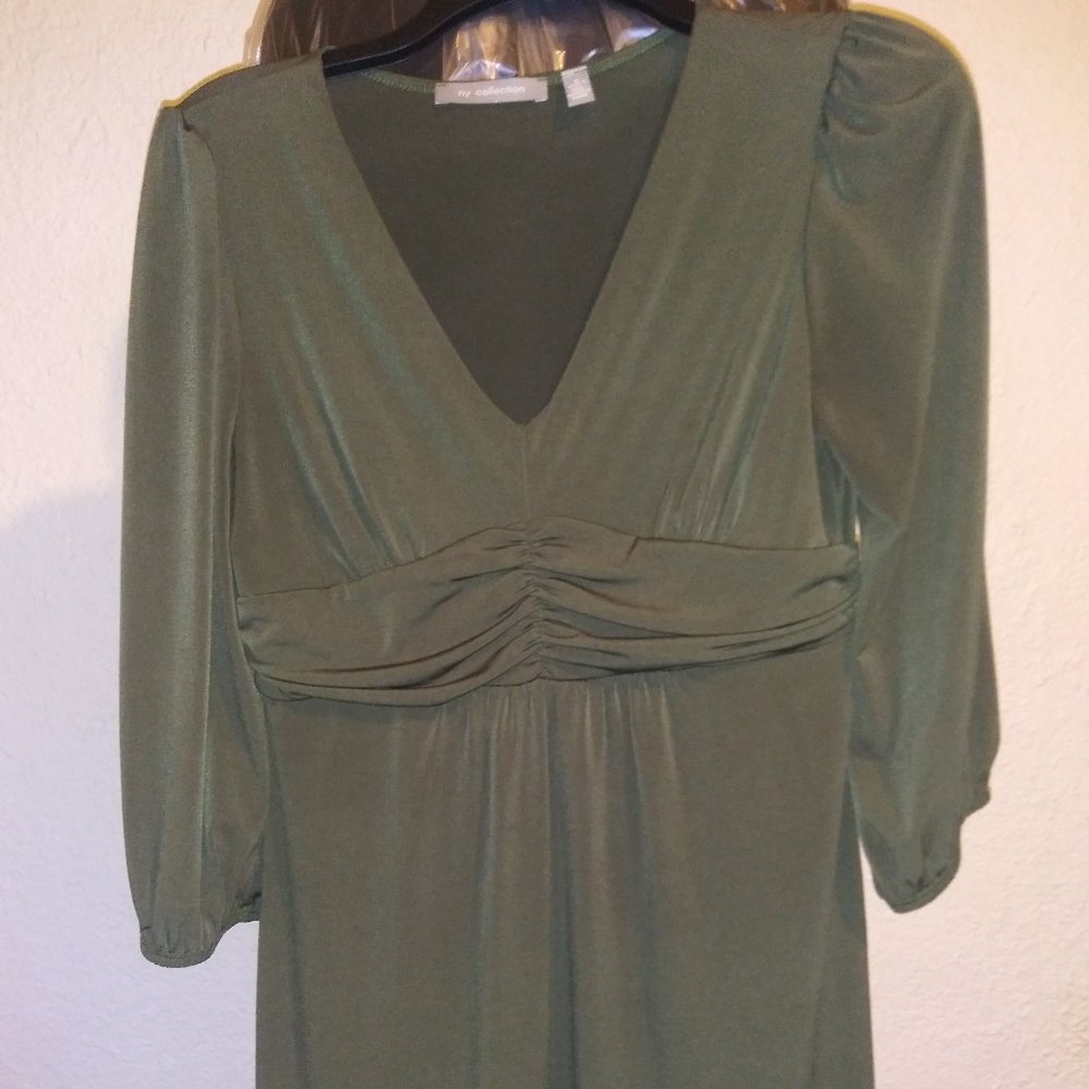 Green Mini Dress Good conditions